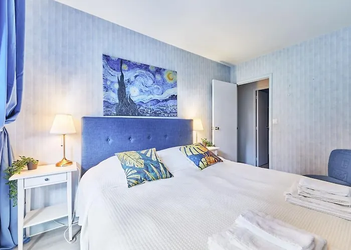 Appartement Charming 2br Private Garden, 5mintobeach Deauville