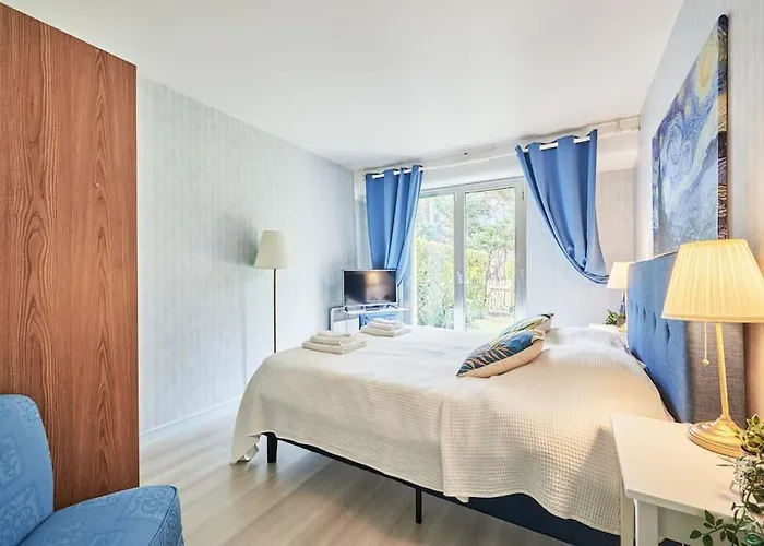 Lägenhet Charming 2br Private Garden, 5mintobeach *